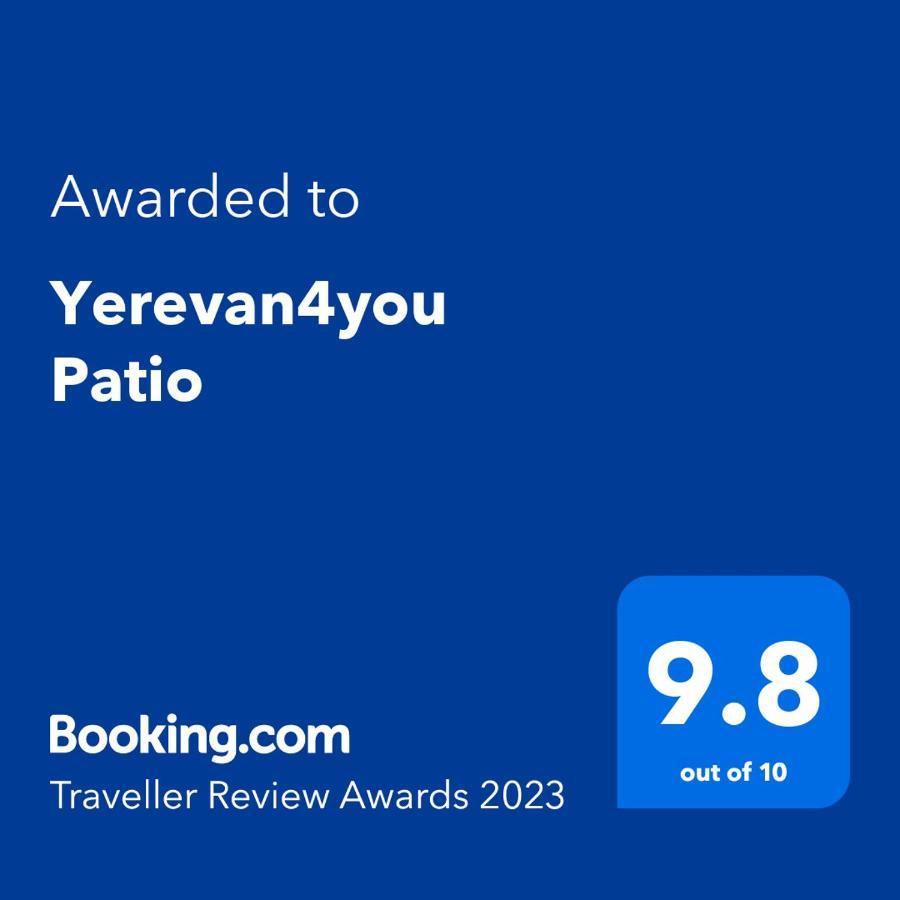 Yerevan4You Patio Eksteriør billede